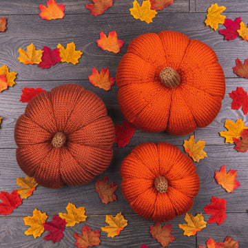 Deramores Pumpkin Decoration Knitting Pattern