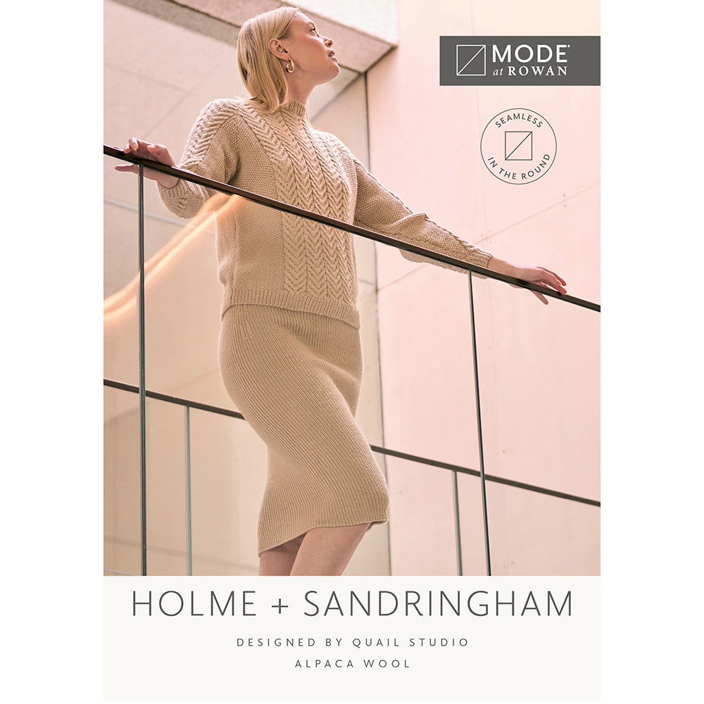 Holme + Sandringham Skirt Knitting Pattern