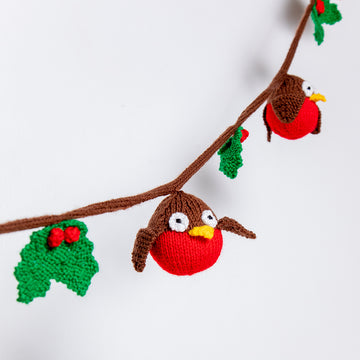 Paintbox Yarns Holly, Christmas Pudding & Robin Set Knitting Pattern