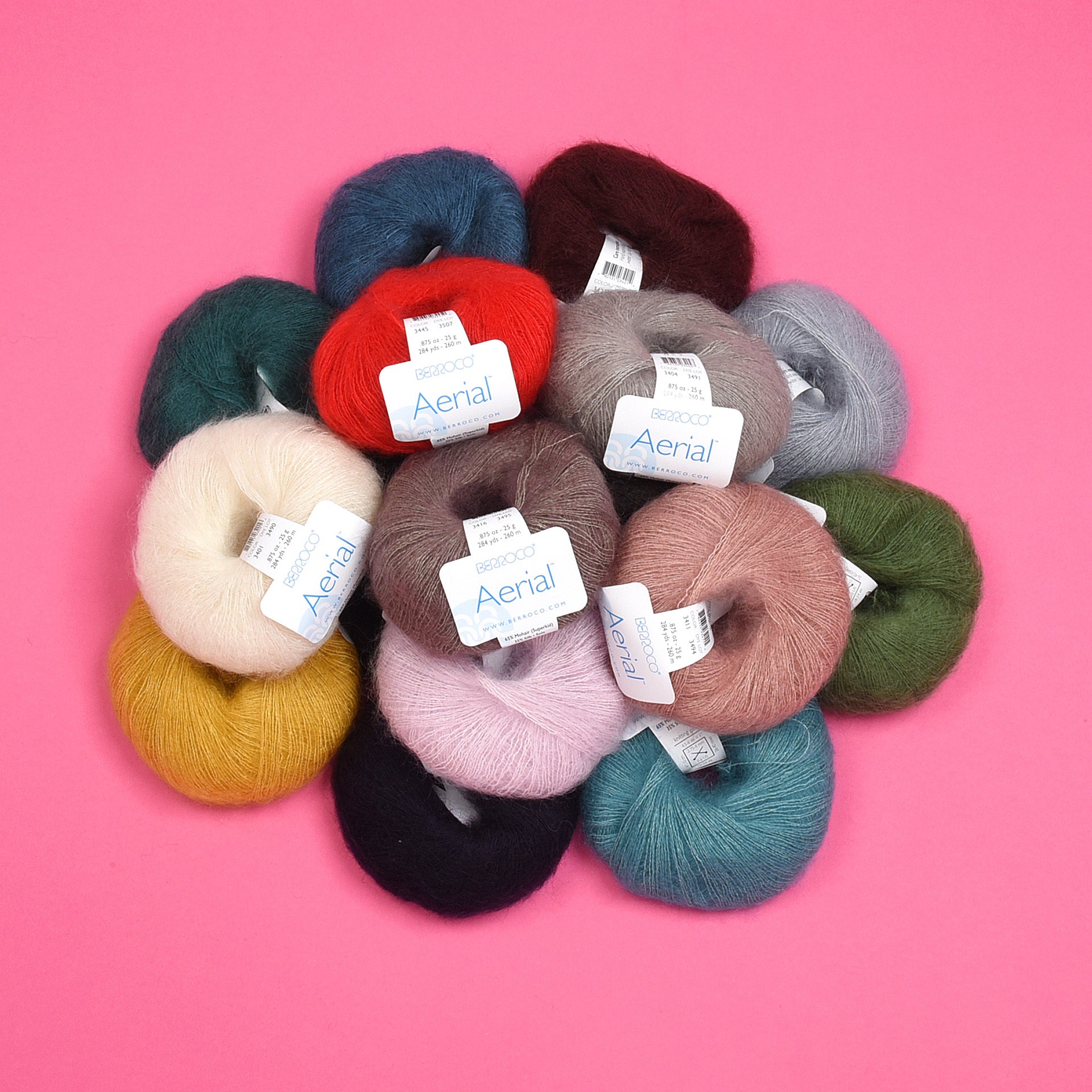 Berroco Aerial Yarn - Mohair Lace