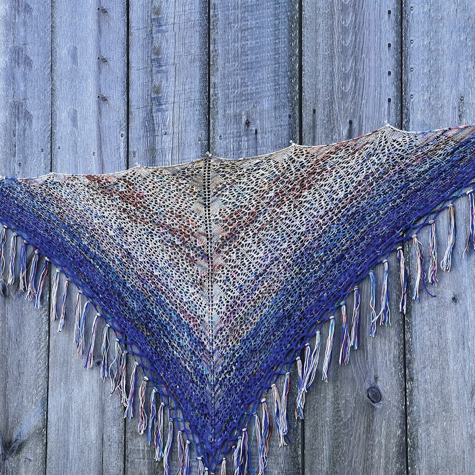 Koigu Charlotte's Web Shawl Wrap Knitting Pattern