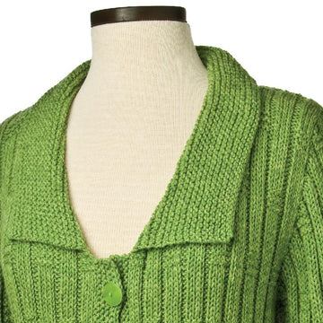 Garter and Rib Cardigan #183