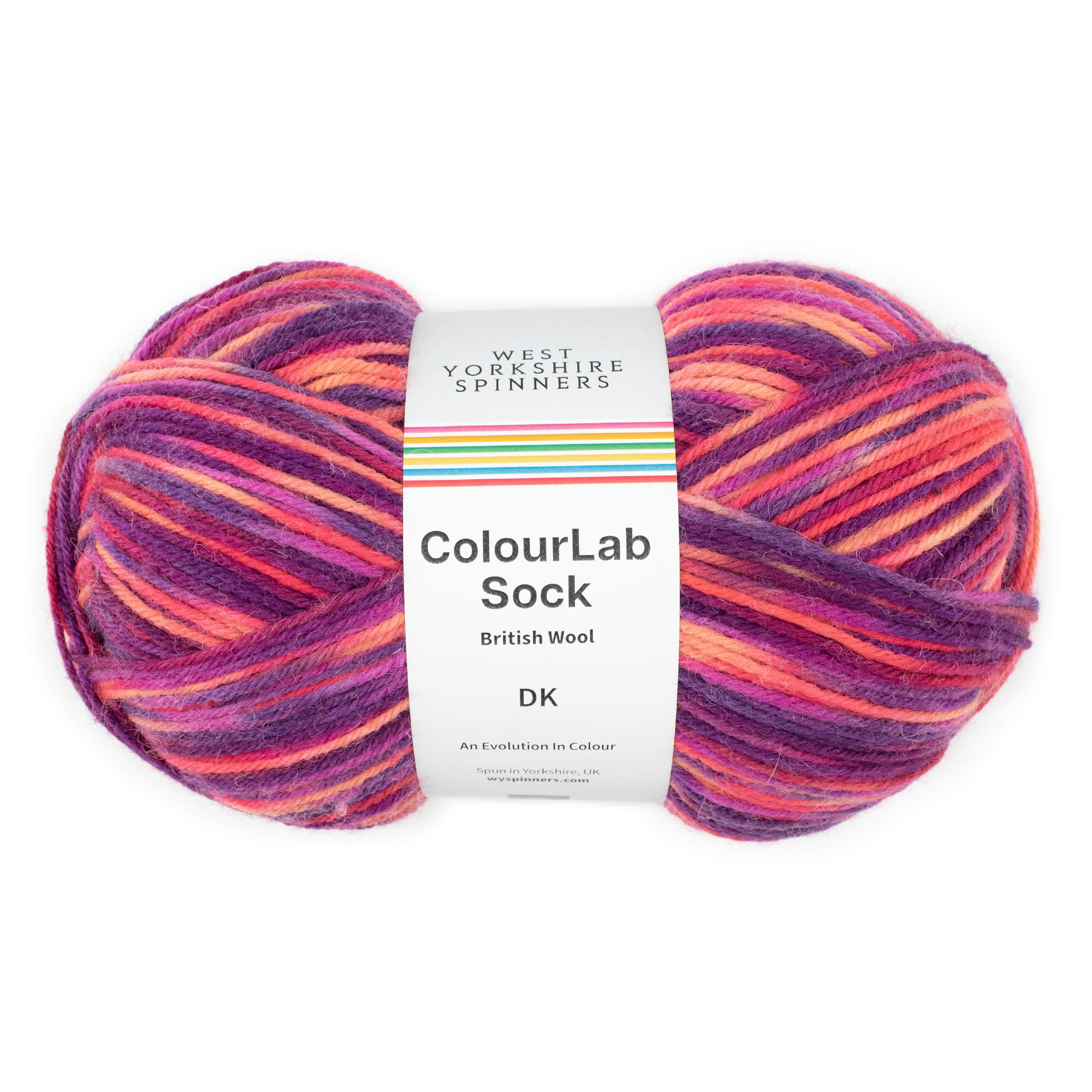 West Yorkshire Spinners ColourLab Sock DK Yarn - Wool 373
