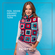 Paintbox Yarns Feel Good Granny Square Tank Crochet Pattern