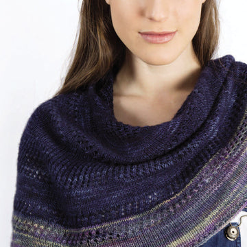 Malabrigo Moon River Wrap Knitting Pattern