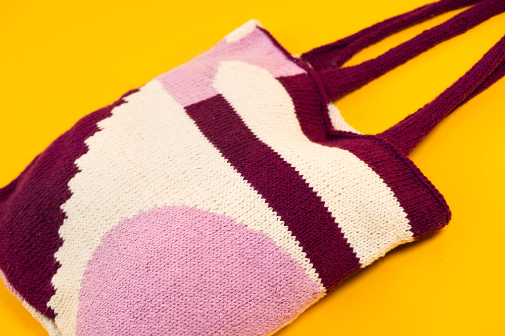 Paintbox Yarns Hanna Tote Bag Knitting Pattern