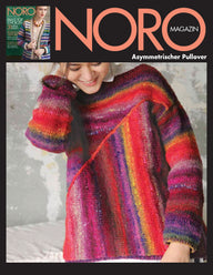 Noro Asymmetrical Pullover Jumper Knitting Pattern