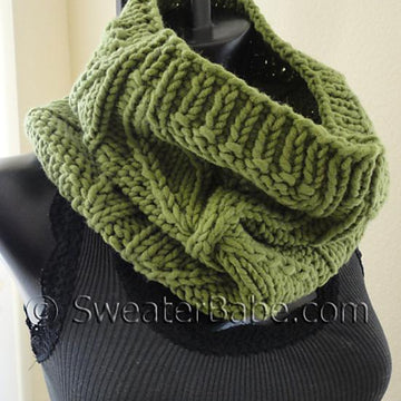 #158 Chunky Pinwheel Cowl