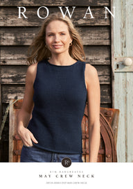 May Crew Neck Vest Top Knitting Pattern