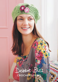 Debbie Bliss Floral Beret Crochet Pattern