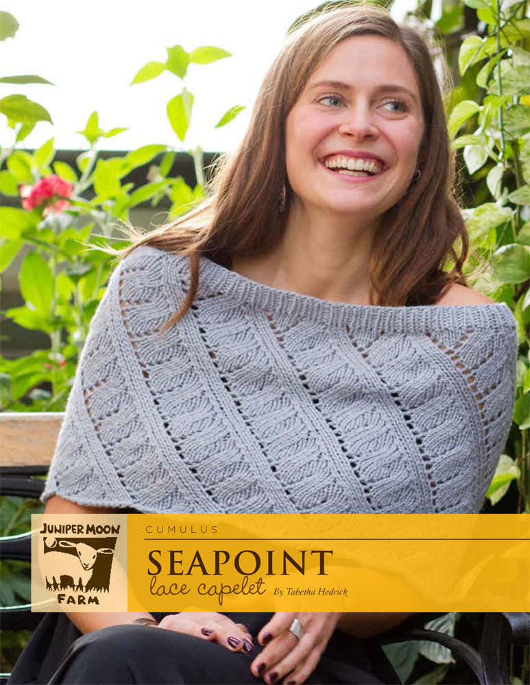 Seapoint Lace Capelet Knitting Pattern
