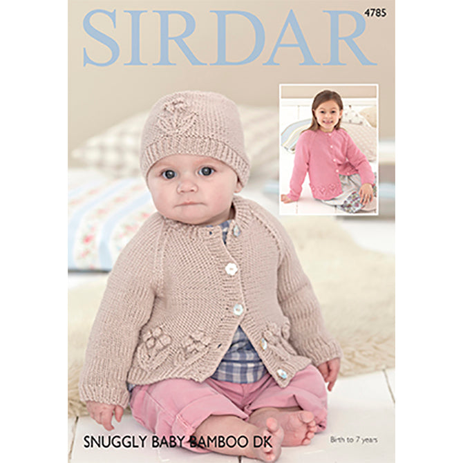Sirdar 4785 Cardigans & Hat Knitting Pattern
