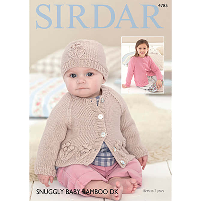 Sirdar 4785 Cardigans & Hat Knitting Pattern