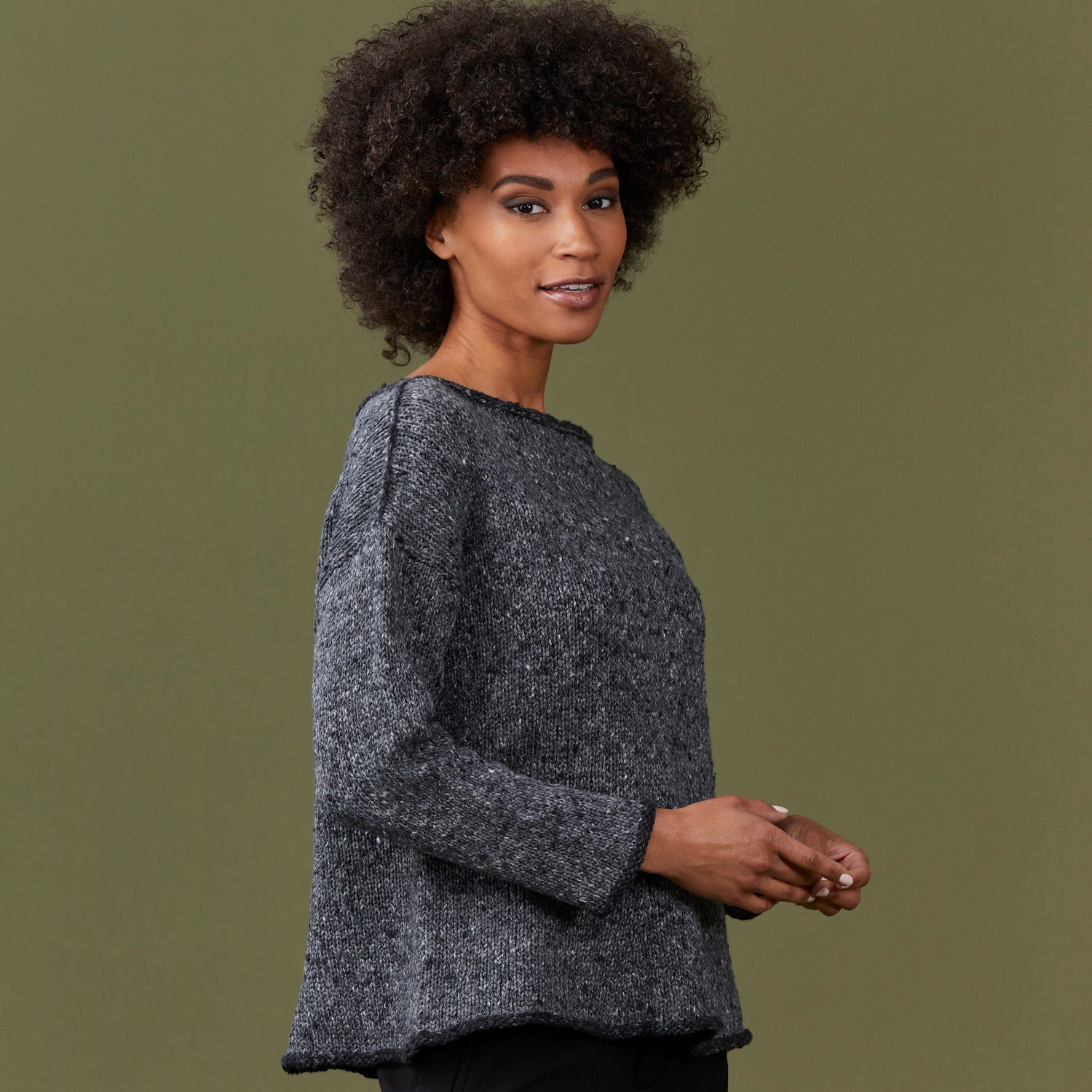 Stacy Charles Fine Yarns Lydia Pullover Knitting Pattern