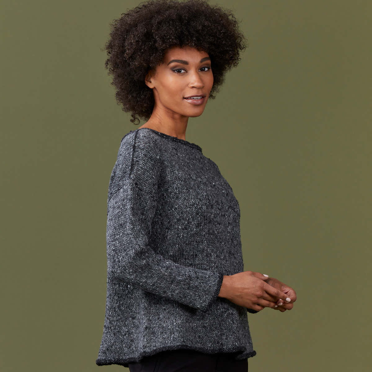 Stacy Charles Fine Yarns Lydia Pullover Knitting Pattern
