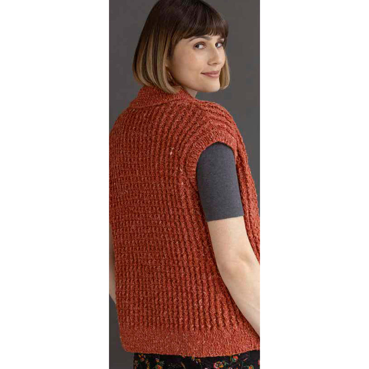 Elsebeth Lavold Tessa Vest Waistcoat Knitting Pattern