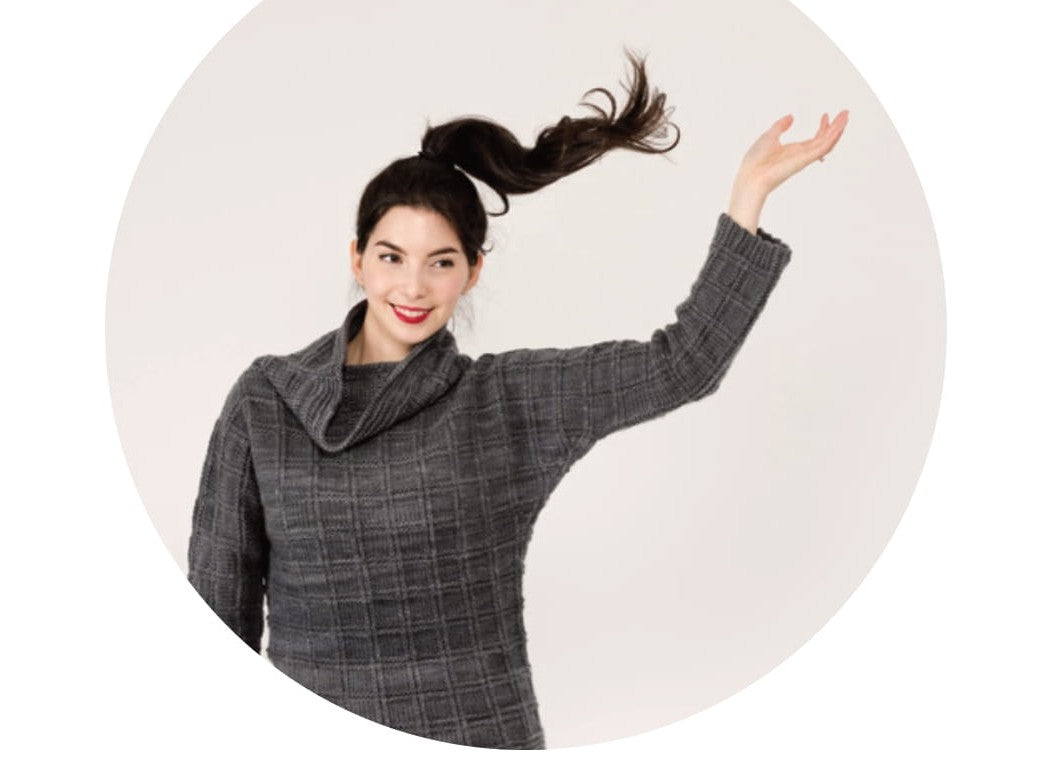 Twist Collective Framework Jumper Knitting Pattern