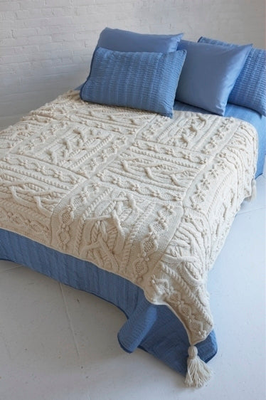 Erin Afghan Blanket Knitting Pattern
