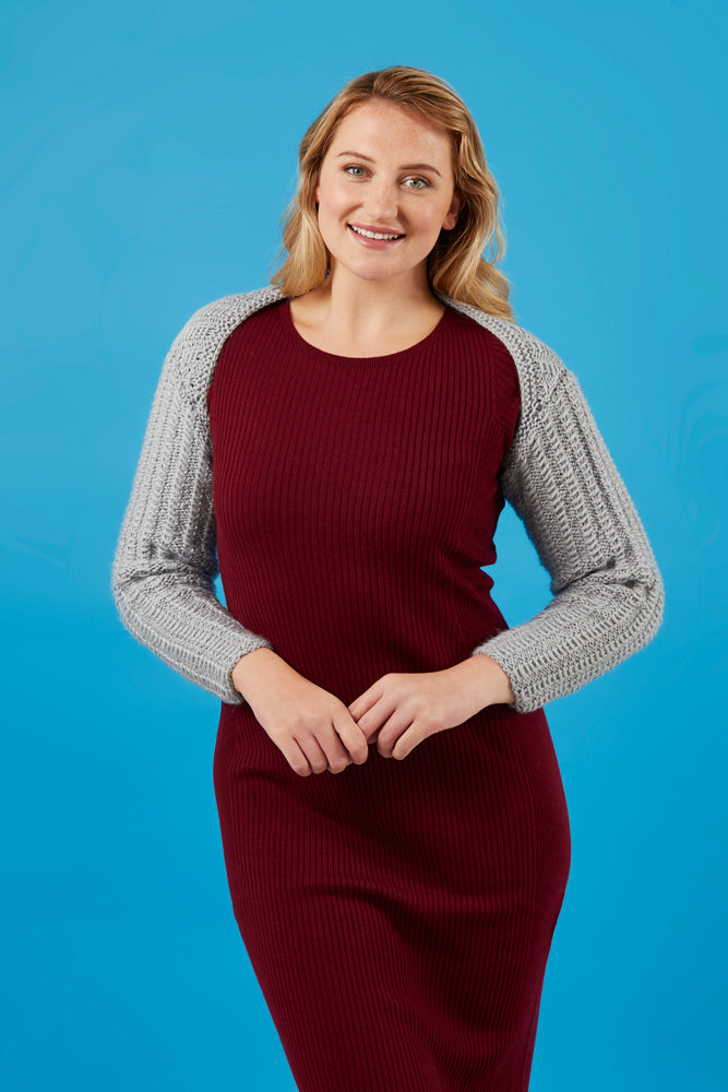 Paintbox Yarns Cozy Shrug Knitting Pattern