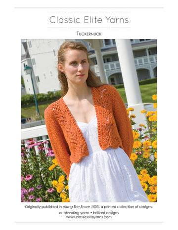 Classic Elite Yarns Tuckernuck Cardigan Knitting Pattern