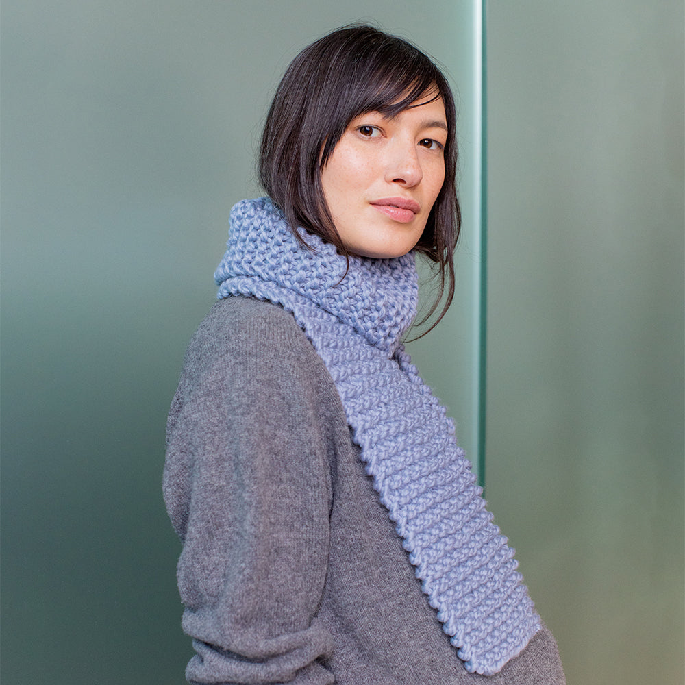 MillaMia Lia Scarf Knitting Pattern