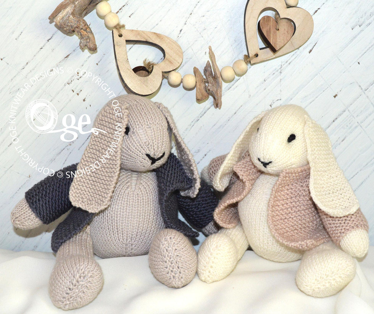 Bunny Rabbit  stuffed toy- P089
