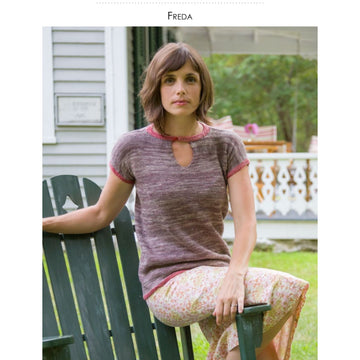Classic Elite Yarns Freda Jumper Knitting Pattern