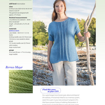 Berroco Tunstall Jumper Knitting Pattern