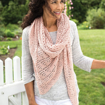 Zita Shawl in Berroco Corsica - 388-6 PDF