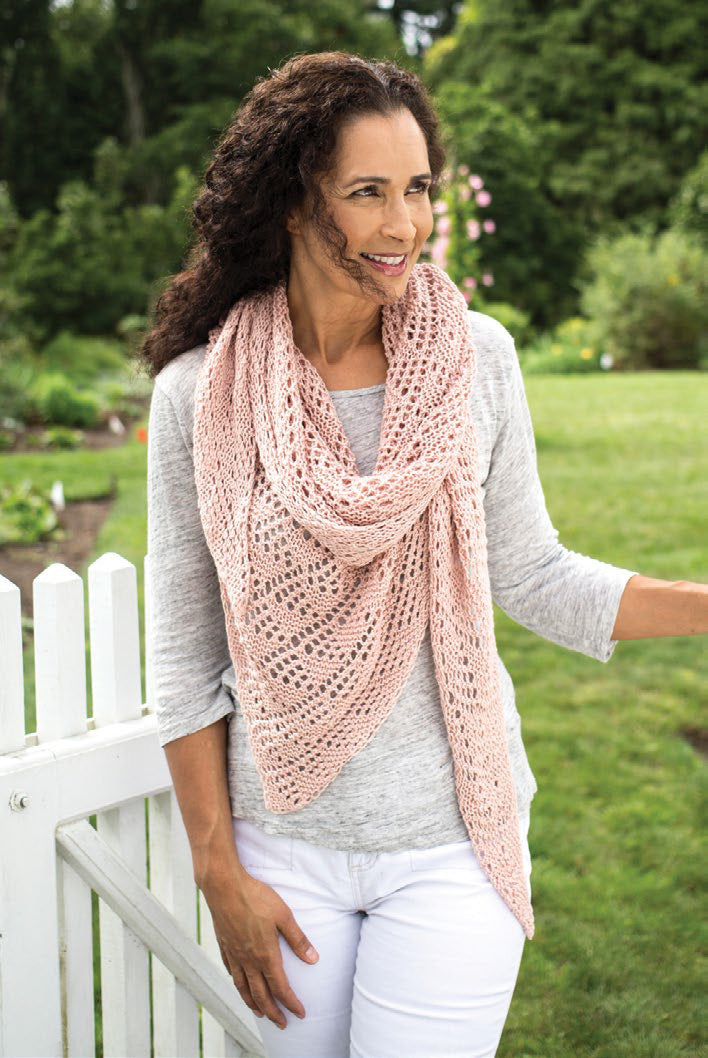 Zita Shawl in Berroco Corsica - 388-6 PDF