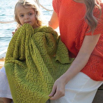 Jody Long JLH Daisy Blanket Knitting Pattern