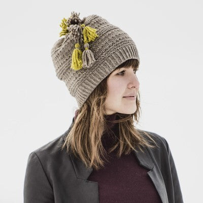 Blue Sky Fibers Tonka Bay Toque Hat Knitting Pattern