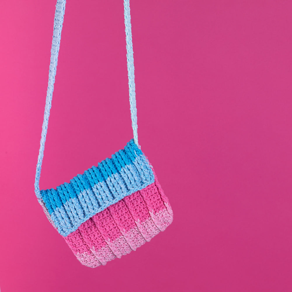 Paintbox Yarns About Town Crossbody Bag Crochet Pattern