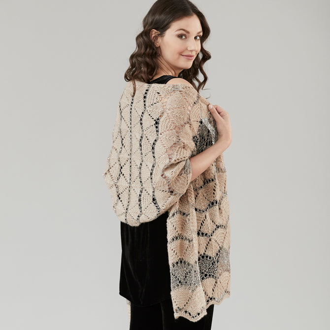 Stacy Charles Fine Yarns Vanessa Wrap Knitting Pattern