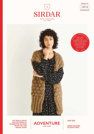 Sirdar Big Bobble Wrap Knitting Pattern