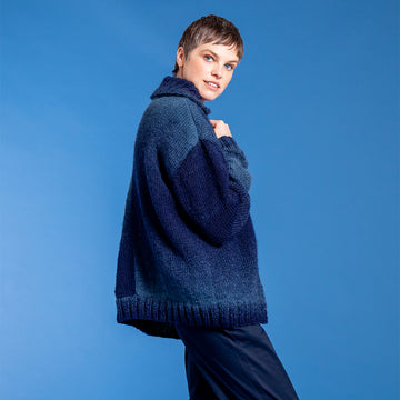 Against the Gradient Cardigan - Free Knitting Pattern
