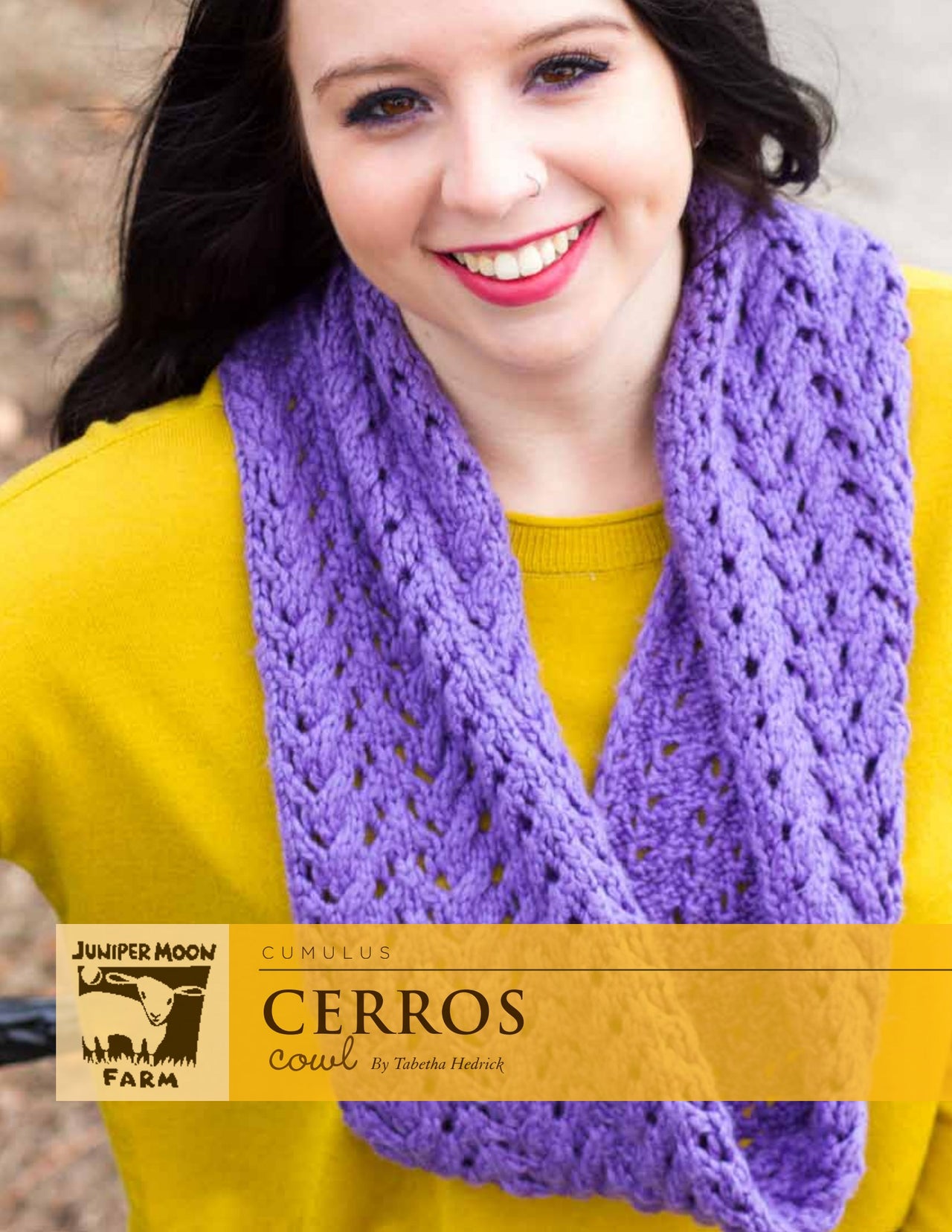 Juniper Moon Farm Cerros Cowl Knitting Pattern