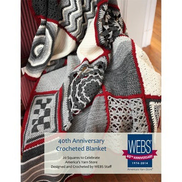 Valley Yarns 40th Anniversary Crochet Blanket eBook Pattern