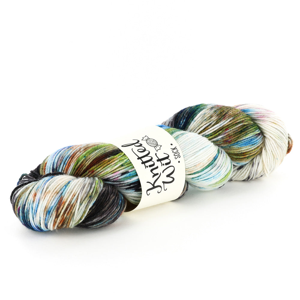 Knitted Wit Sock - National Park Series Yarn - Merino Wool 4 Ply