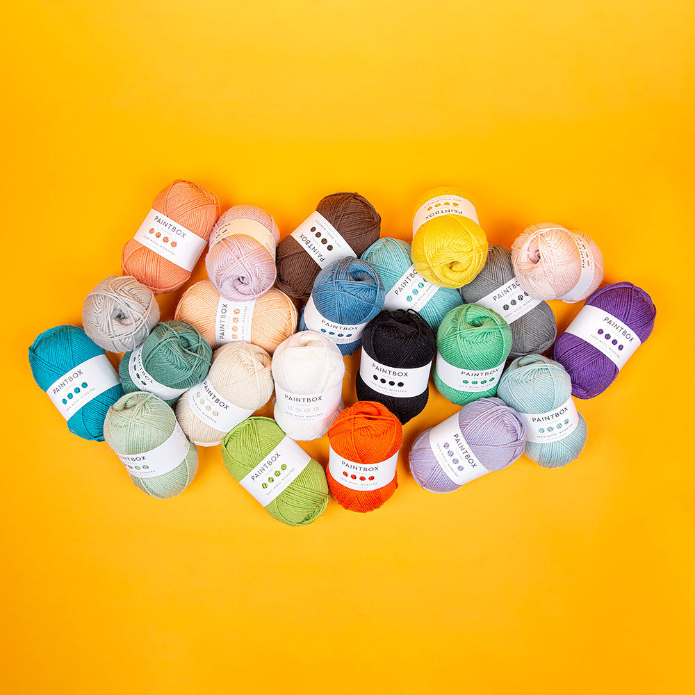 Paintbox Yarns 100% Wool Worsted Superwash Yarn - Superwash Wool Worsted
