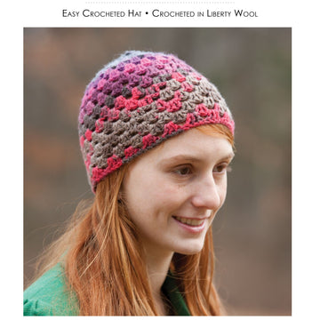 Classic Elite Yarns Easy Crochet Hat Pattern