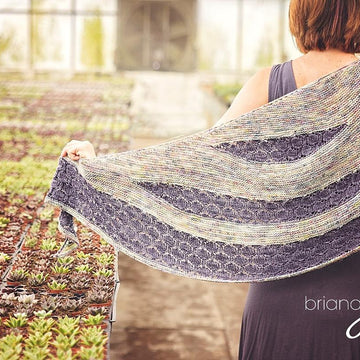 Modern Honeycomb Knit Shawl