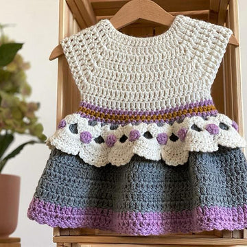 4 Crochet Dress Patterns Kids