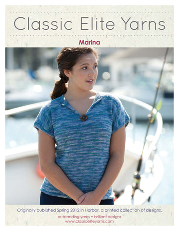 Classic Elite Yarns Marina Jumper Knitting Pattern