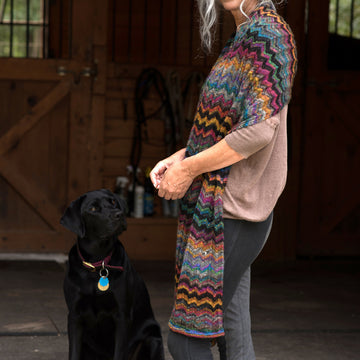 Berroco Jardin Wrap Knitting Pattern