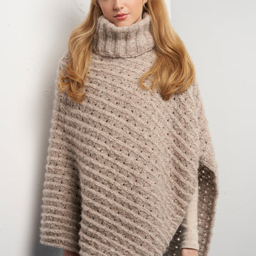 Stormi Poncho Cape Knitting Pattern