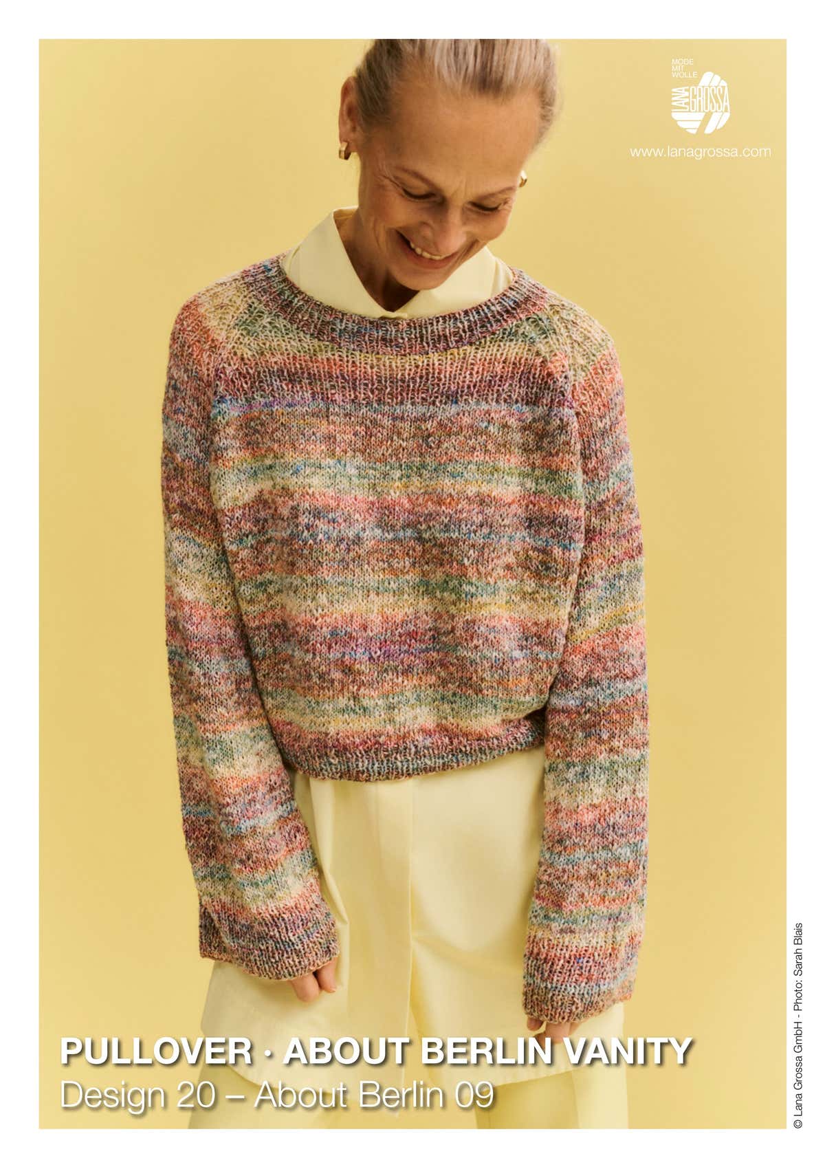 Lana Grossa Pullover Jumper Knitting Pattern