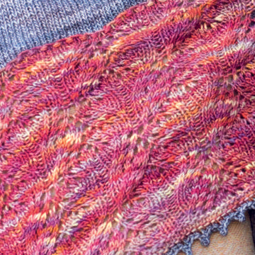Douglass Shawl in Malabrigo Rastita - PDF