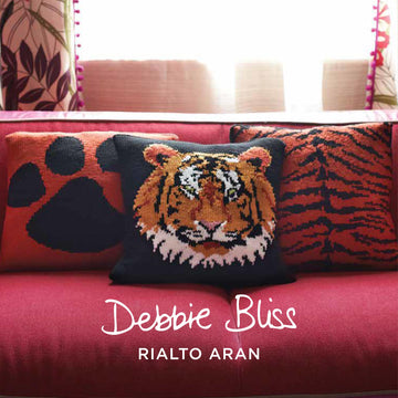 Debbie Bliss Tiger Cushions Knitting Pattern