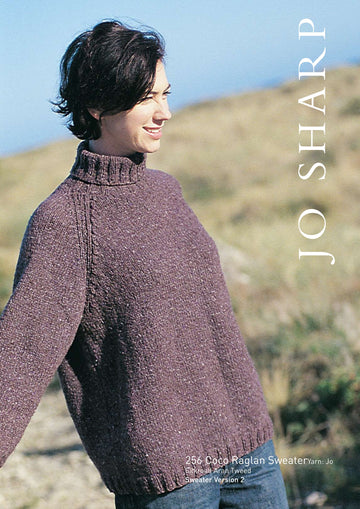 Jo Sharp Coco Raglan Sweater Jumper Knitting Pattern